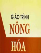 Giáo trình nông hoá : Dùng để giảng dạy trong các trường đại học Nông nghiệp / Lê Văn Căn chủ biên