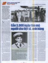 Gần 3000 ngày tìm mộ người cha liệt sĩ, anh hùng / Thiên Thảo