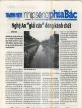Nghệ An "giải cứu' dòng kênh chết / Khánh Hoan